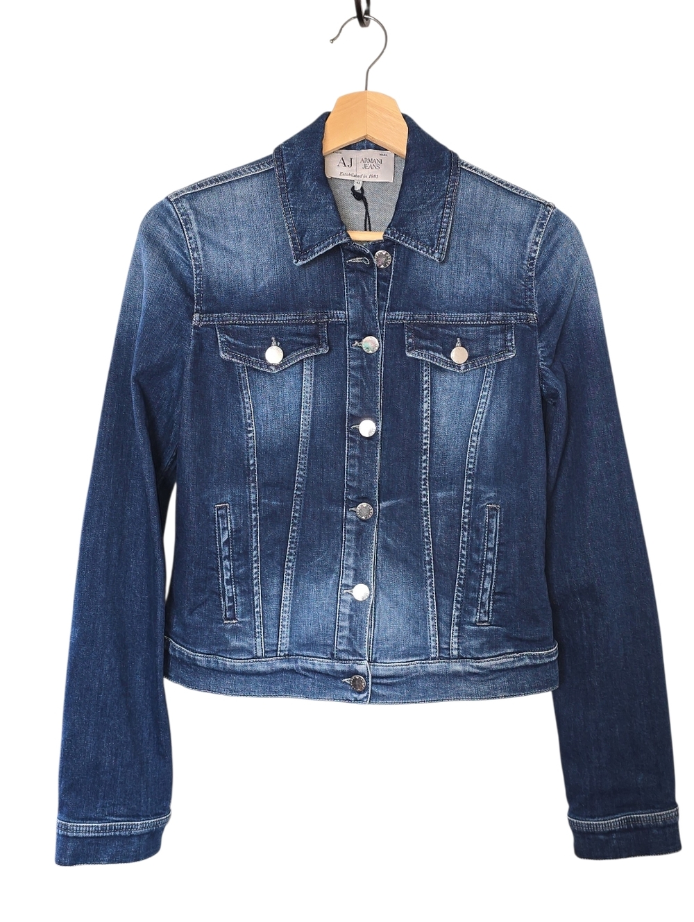 Armani Jeans Blue Denim Jacket